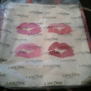  Lancome Lips Kisses Large Canvas Tote Bag 16x14"